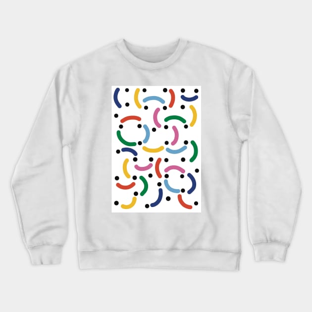 Smileys Crewneck Sweatshirt by Lopostudio